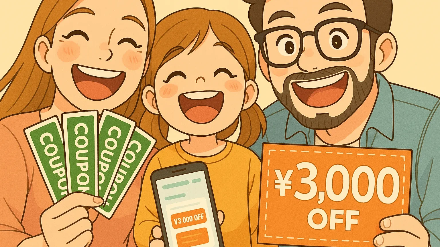 クーポンを使ってお得に始めた家