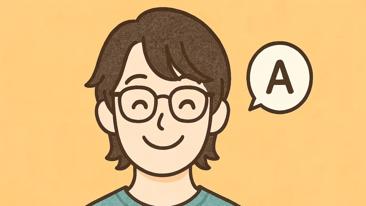 よくある質問に答えるテイラーのイラスト